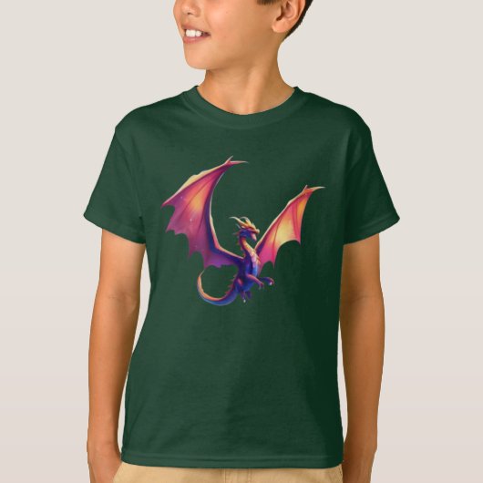 Draken in vlucht Tshirt (Voorkant)