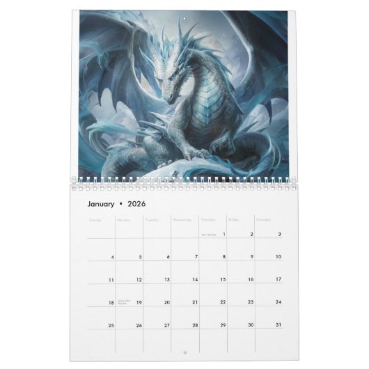 Draken kalender (Jan 2026)
