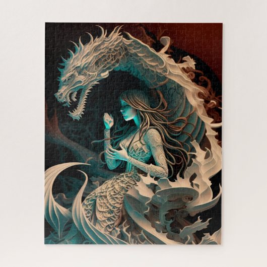 Draken Keeper Legpuzzel (Verticaal)