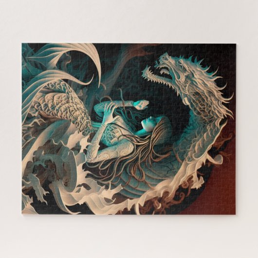 Draken Keeper Legpuzzel (Horizontaal)