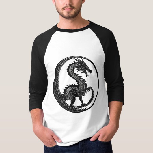 "Draken Logo Ontwerp voor T-Shirts (Voorkant)