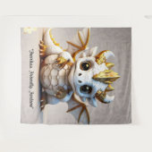 "Draken Mascotte Logo" Wandkleed (Voorkant (horizontaal))