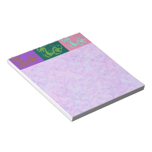 Draken Notepad Notitieblok (Schuin)