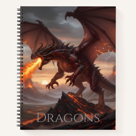 Draken Notitieboek  (Voorkant)