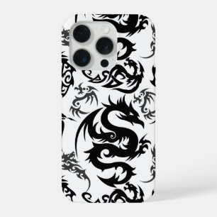 Draken omtrek patroon 05.b.DOLP01 iPhone 15 Pro Case