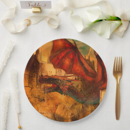 Draken Papieren Bord