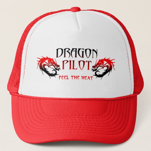 Draken Piloot Hoed Pet (Voorkant)