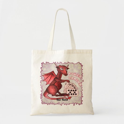 Draken Poker  Tote Bag (Voorkant)