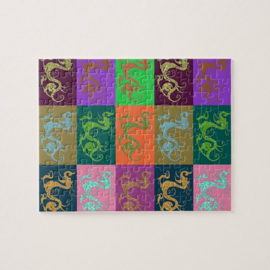 Draken Puzzel (Horizontaal)