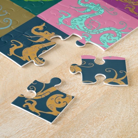 Draken Puzzel (Zijkant)