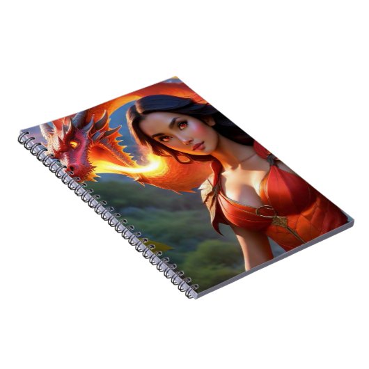 Draken regeren notitieboek (Rechterzijde)