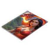 Draken regeren notitieboek (Linkerzijde)