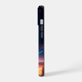 Draken Scape Vuur Nacht iPhone 15 Case (Linkerkant)