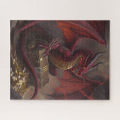 Draken Schat Raadsel Legpuzzel (Horizontaal)