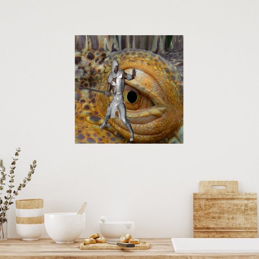 Draken Slayer Poster (Keuken)