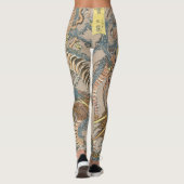  draken Tattoo van Keisai Eisen Leggings (Achterkant)