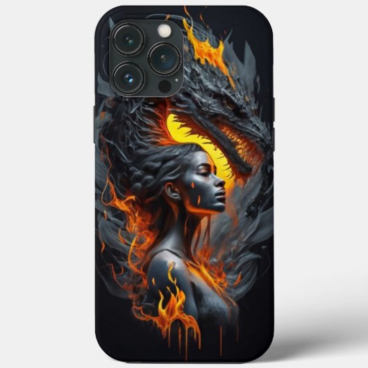 draken telefoonhoesje iphone 13:Mystical Elegance  Case-Mate iPhone Case (Achterkant)