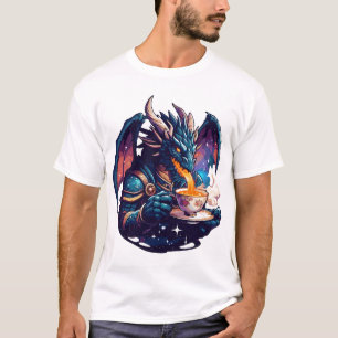 Draken Theetijd   Dragon Brewing Tea T-shirt