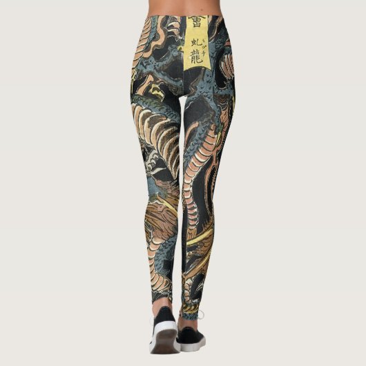  draken van Keisai Eisen Leggings (Achterkant)