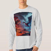 Draken van vuur en ijs t-shirt (Voorkant)