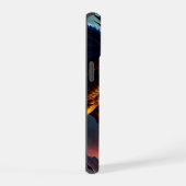 Draken Vuur Bliksem Strijd Twee iPhone 15 Case (Rechterkant)
