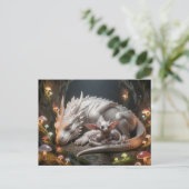 Drakenbaby Briefkaart (Staand voorkant)