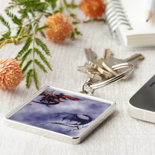 Drakenbal - sleutelhanger (Zijkant)