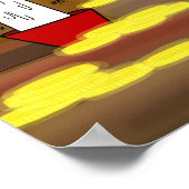 Drakenbibliotheek Poster (Hoek)