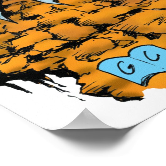 Drakenbibliotheek Poster (Hoek)