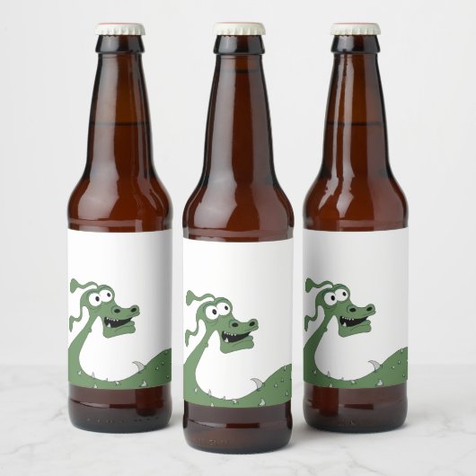 Drakenbier Bier Etiket (Flessen)