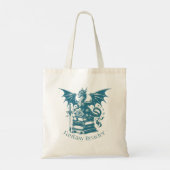 Drakenboeken en Fantasy Reader Tote Bag (Achterkant)