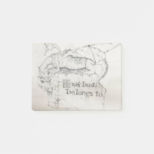 Drakenboeket Post-it® Notes (Voorkant)