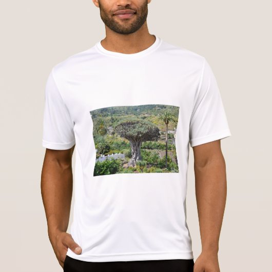 Drakenboom op Tenerife T-shirt (Voorkant)
