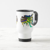 Drakenboot van de keizer reisbeker (Voorkant rechts)