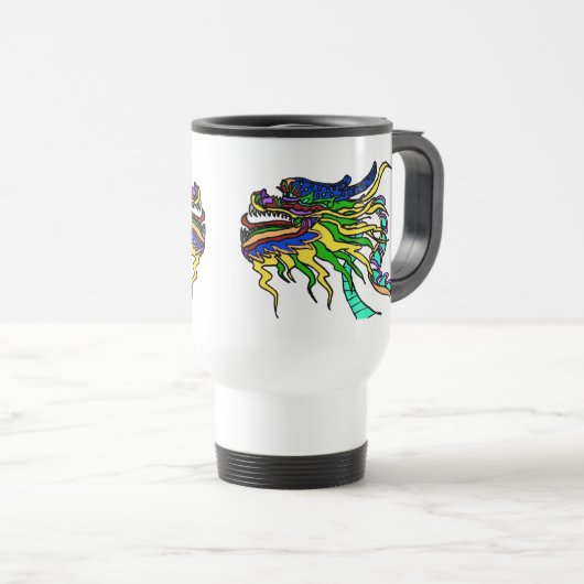 Drakenboot van de keizer reisbeker (Voorkant rechts)