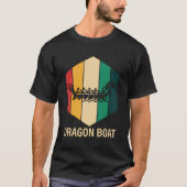 Drakenboot varen t-shirt (Voorkant)