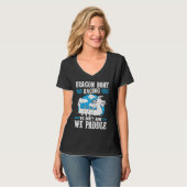 Drakenbootracen voor Drakenbootroeier Drummer T-shirt (Voorkant volledig)