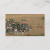 Drakenboten en paviljoens in Chinese meesterwerken Visitekaartje (Achterkant)