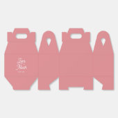 Drakenbrood - Colorus Rose Bedankdoosjes (Ongevouwen)