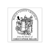  Drakenburcht uit de Bibliotheek van Rubberstempel (Afrduk)