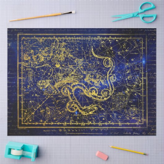 drakenconstellatie weefselpapier tissuepapier (Craft)