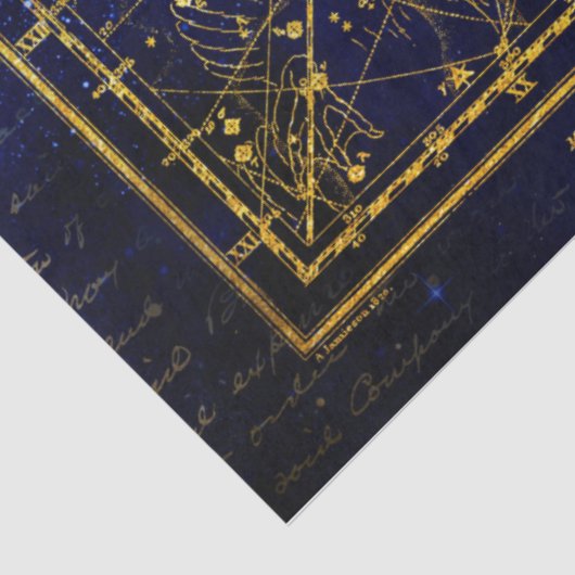 drakenconstellatie weefselpapier tissuepapier (Detail)