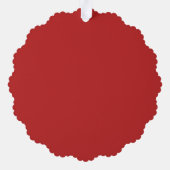 Drakencrèche Kerstmis Ornament Kaart (Achterkant)