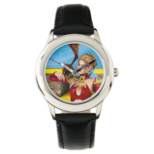 Drakendame Horloge (Voorkant)