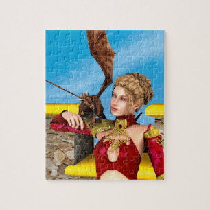 Drakendame Legpuzzel