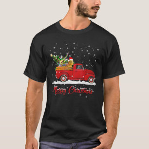 Drakendier Rood Roodvliegerkerst T-shirt