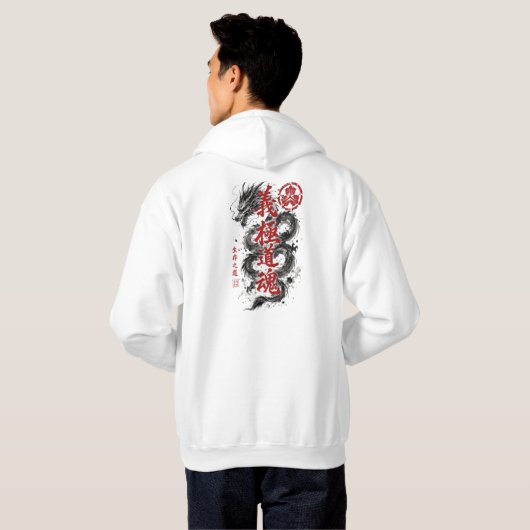 Drakendoder Hoodie (Achterkant volledig)