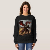 Drakendoder rood trui (Voorkant volledig)