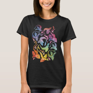 Drakendonk donkere regenboog t-shirt