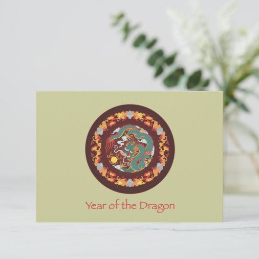 Drakendraak Kaart (Staand voorkant)